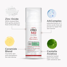 Load image into Gallery viewer, EltaMD UV Skin Recovery Red Color Correcting Green Tint Broad Spectrum SPF 50
